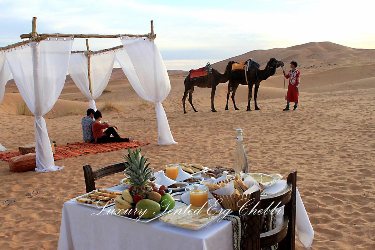 Luxury Tented Erg Chebbi Merzouga Eksteriør billede