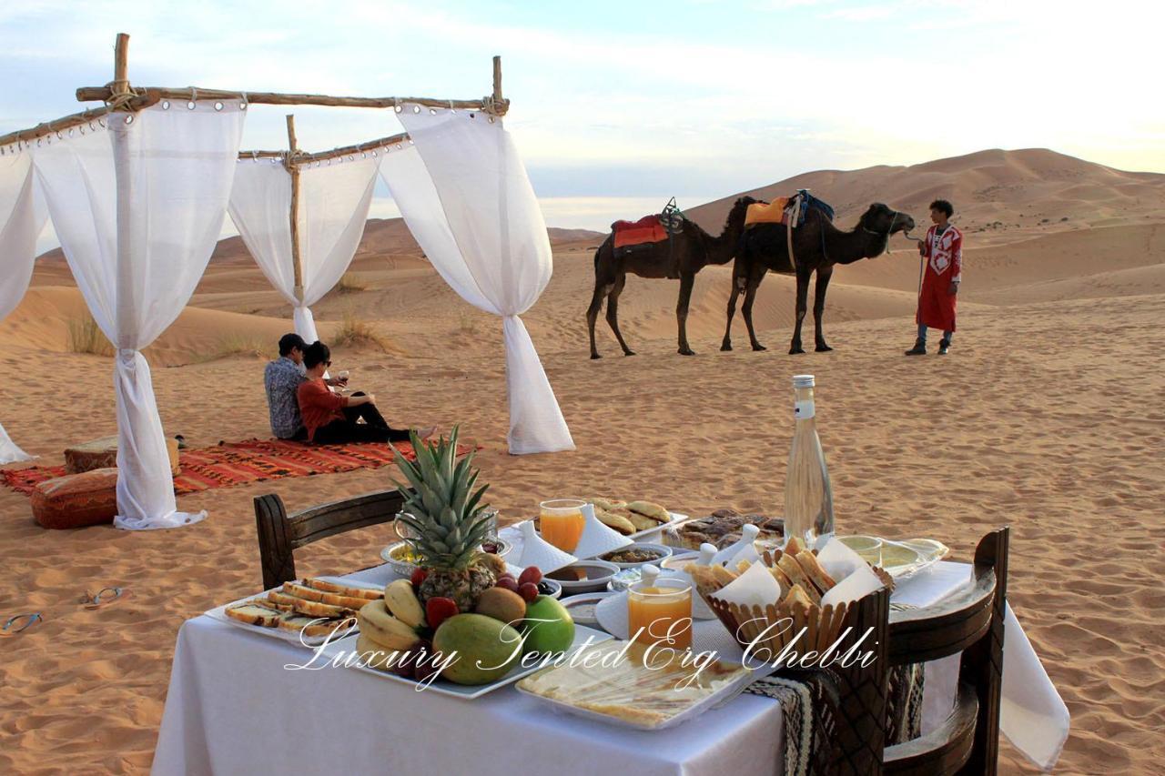Luxury Tented Erg Chebbi Merzouga Eksteriør billede