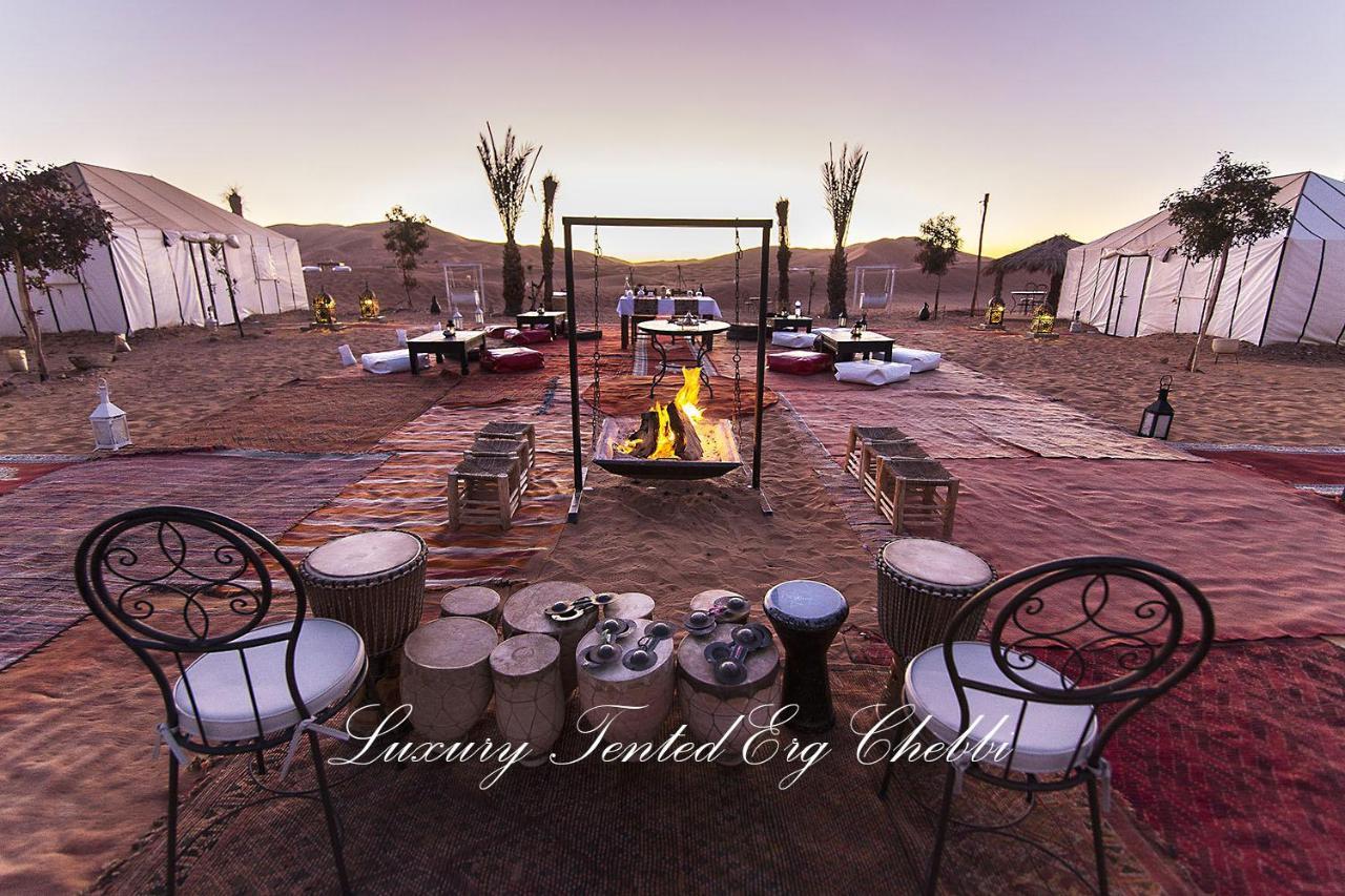 Luxury Tented Erg Chebbi Merzouga Eksteriør billede