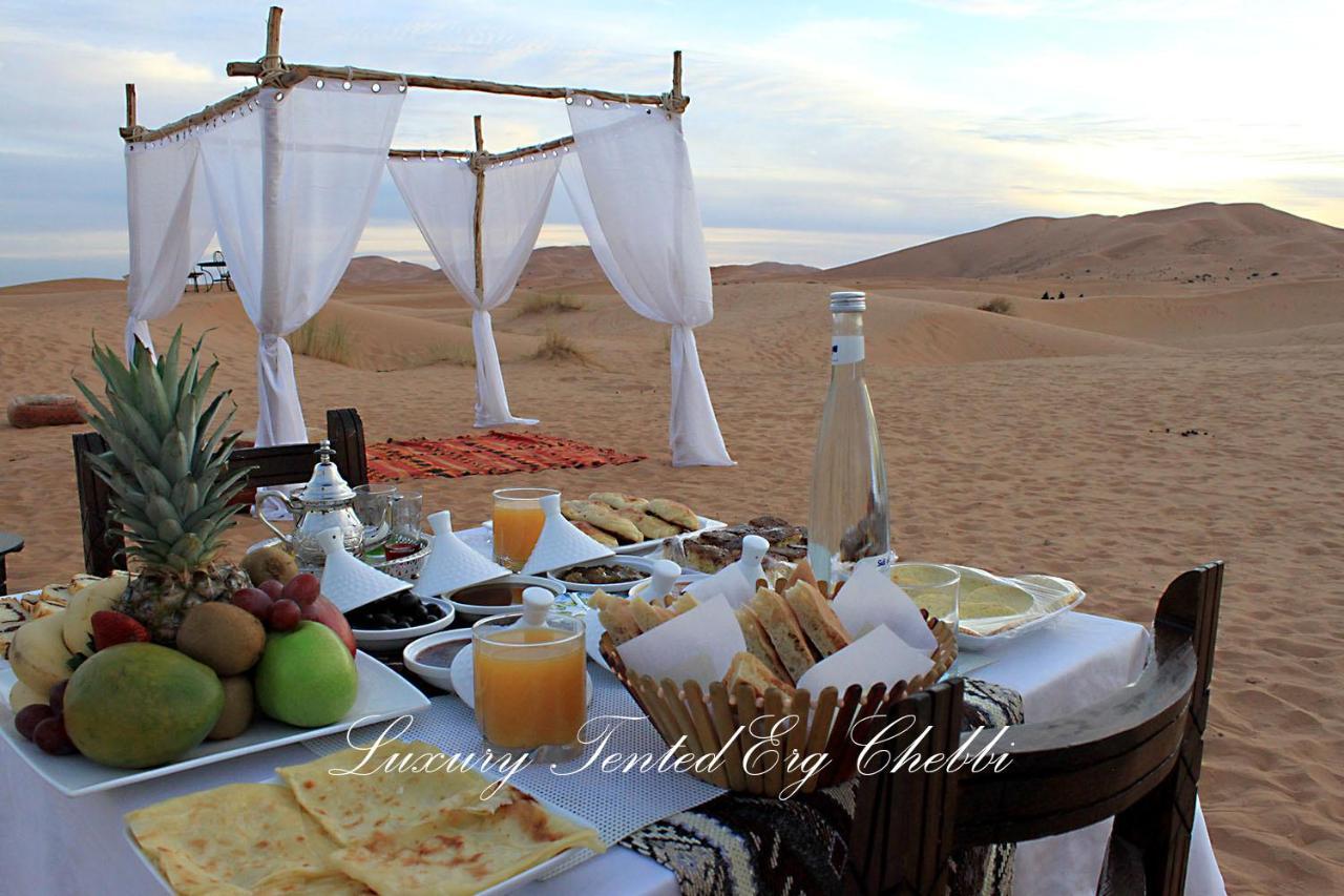 Luxury Tented Erg Chebbi Merzouga Eksteriør billede