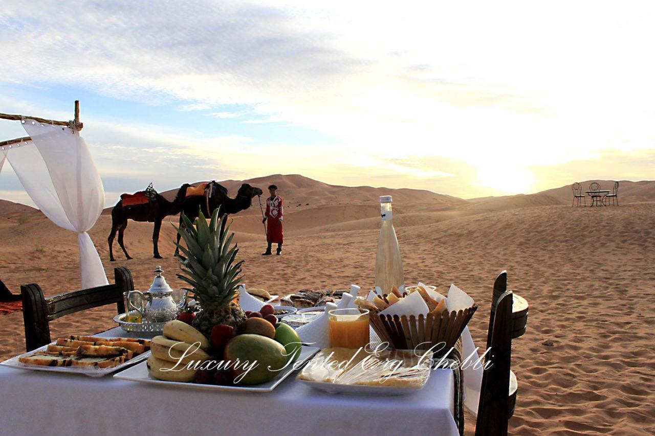 Luxury Tented Erg Chebbi Merzouga Eksteriør billede