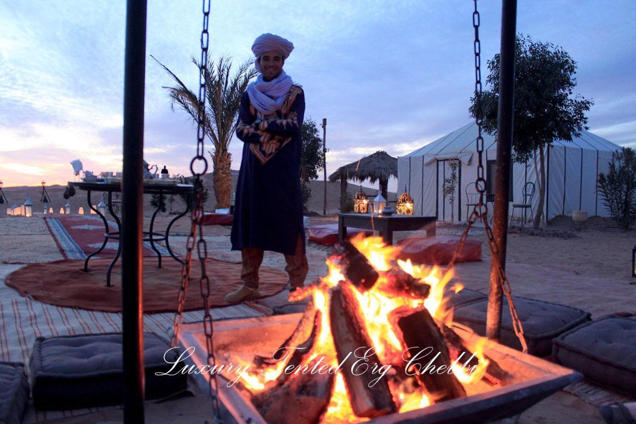 Luxury Tented Erg Chebbi Merzouga Eksteriør billede